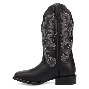 Dan Post Women's Lizzie Tan Leather Square Toe Boot DP5209