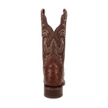 Load image into Gallery viewer, Dan Post Women&#39;s Kylo Ostrich Chocolate Square Toe Boot DP5250