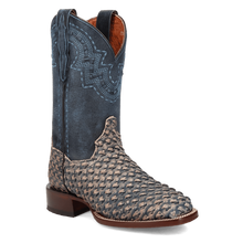 Load image into Gallery viewer, Dan Post Women&#39;s Indy Leather Blue Rom Toe Boot DP5251