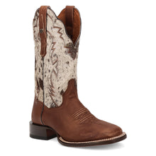 Load image into Gallery viewer, Dan Post Women&#39;s Clarabelle Leather Brown Square Toe Boot DP5252