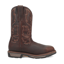 Load image into Gallery viewer, Dan Post Men&#39;s Bridger Leather Chocolate Square Toe Boot DP59464