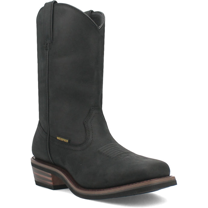 Dan Post Men's Las Cruces Leather Black Square Toe Boot DP68690