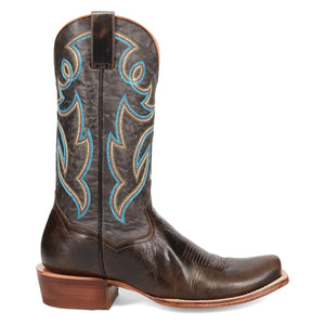 Dan Post Men's Freeman Brown Leather Square Toe Boot DP7016