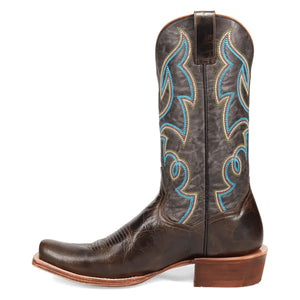 Dan Post Men's Freeman Brown Leather Square Toe Boot DP7016