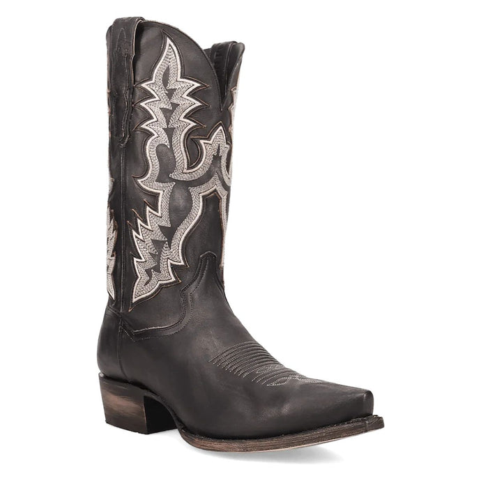 Dan Post Men's Diesel Black Leather Snip Toe Boot DP7034