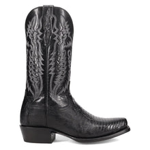 Load image into Gallery viewer, Dan Post Men&#39;s Ringold Black Lizard Square Toe Boot DP7038