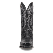 Load image into Gallery viewer, Dan Post Men&#39;s Ringold Black Lizard Square Toe Boot DP7038