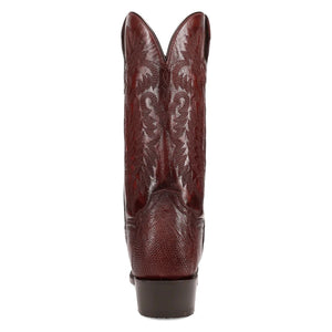 Dan Post Men's Ringold Antique Tan Lizard Square Toe Boot DP7039