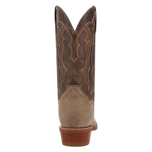 Dan Post Men's Creed Grey Leather Square Toe Boot DP7047