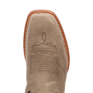 Dan Post Men's Creed Grey Leather Square Toe Boot DP7047