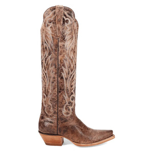 Dan Post Women's  Rustic Ridge Brown Leather Snip Toe Boot DP7060