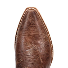 Load image into Gallery viewer, Dan Post Women&#39;s Ridge Leather Brown Snip Toe Boot DP7060