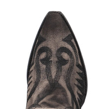 Load image into Gallery viewer, Dan Post Women&#39;s Denim Darlin Black Denim Snip Toe Boot DP7083