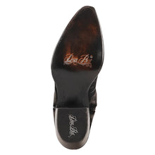 Load image into Gallery viewer, Dan Post Women&#39;s Denim Darlin Black Denim Snip Toe Boot DP7083