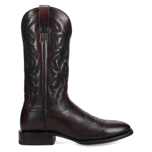 Dan Post Men's Remington Black Cherry Leather Square Toe Boot DP7086
