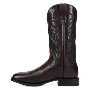 Dan Post Men's Remington Black Cherry Leather Square Toe Boot DP7086