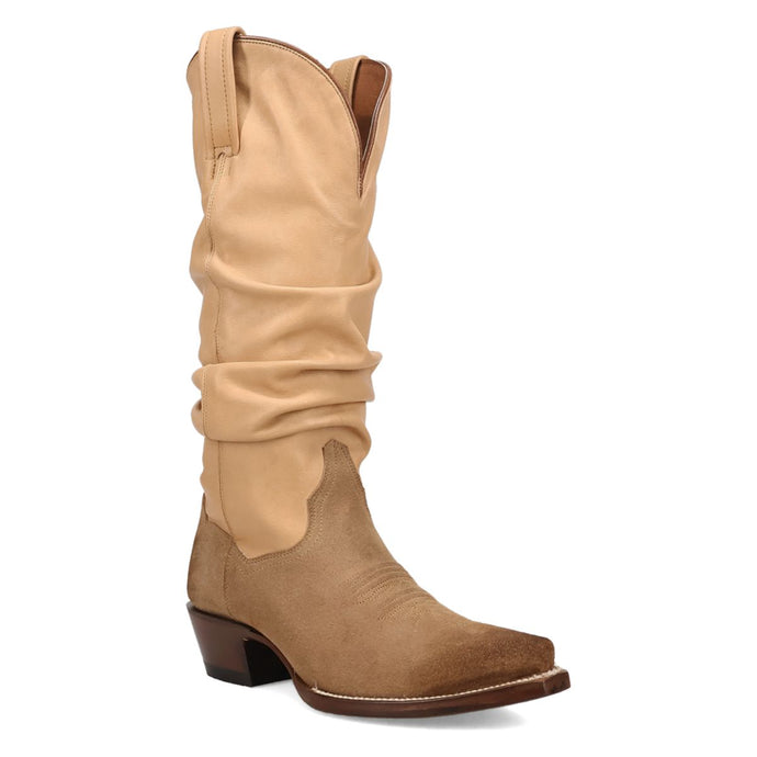 Dan Post Women's Cowgirl Chic Sand Leather Snip Toe Boot DP7100
