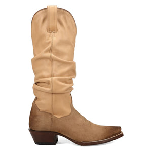 Dan Post Women's Cowgirl Chic Sand Leather Snip Toe Boot DP7100