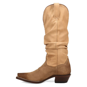 Dan Post Women's Cowgirl Chic Sand Leather Snip Toe Boot DP7100