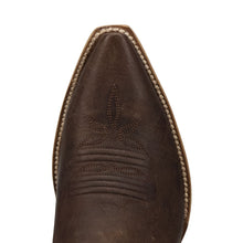 Load image into Gallery viewer, Dan Post Women&#39;s Prairie Dancer Brown Leather Snip Toe Boot DP7103