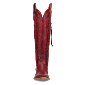 Dan Post Women's Heartland Red Leather Snip Toe Boot DP7104