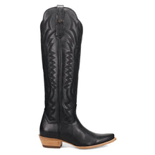 Load image into Gallery viewer, Dan Post Women&#39;s Heartland Black Leather Snip Toe Boot DP7107