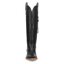 Load image into Gallery viewer, Dan Post Women&#39;s Heartland Black Leather Snip Toe Boot DP7107