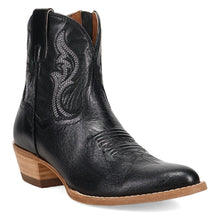 Load image into Gallery viewer, Dan Post Women&#39;s Rustic Charm Black Leather Round Toe Boot DP7112