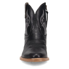 Load image into Gallery viewer, Dan Post Women&#39;s Rustic Charm Black Leather Round Toe Boot DP7112