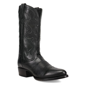Dan Post Men's Rio Grande Black Leather Round Toe Boot DP7120
