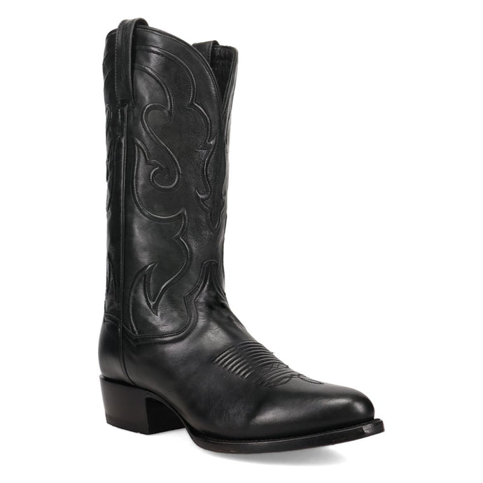 Dan Post Men's Rio Grande Black Leather Round Toe Boot DP7120