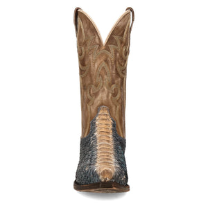 Dan Post Men's Stryker Grey/Bone Python Snip Toe Boot DP7122