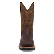 Load image into Gallery viewer, Dan Post Men&#39;s Duster Dark Brown Leather Square Toe Boot DP76924
