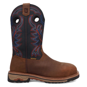 Dan Post Men's Saddlebred Brown Leather Square Toe Boot DP76925