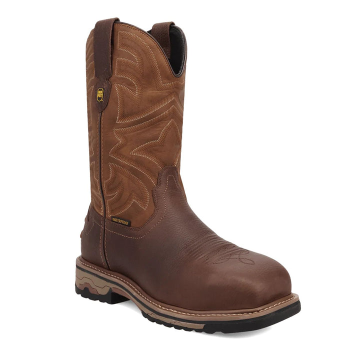 Dan Post Men's Sire Brown Leather Square Toe Boot DP76928