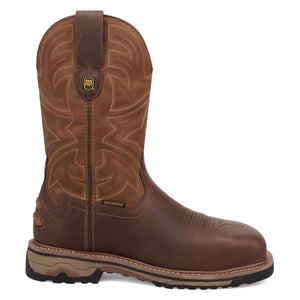 Dan Post Men's Sire Brown Leather Square Toe Boot DP76928