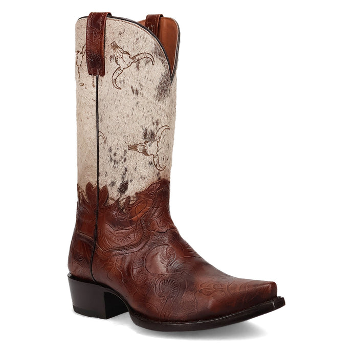 Dan Post Men's Rodeo Leather Brown Snip Toe Boot DP80516