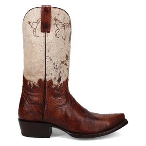 Dan Post Men's Rodeo Leather Brown Snip Toe Boot DP80516