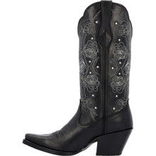 Load image into Gallery viewer, Durango Crush Women’s Black Rosewood Snip Toe Boot DRD0452