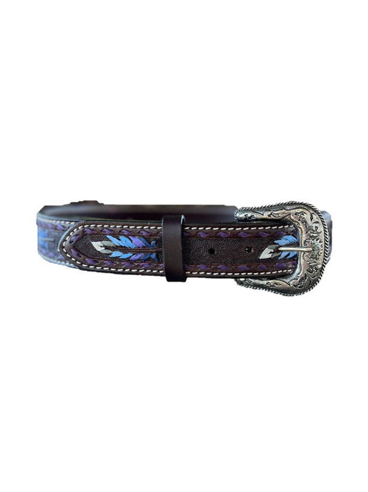 Alamo Saddlery 1.5 Inch Straight Feather Belt