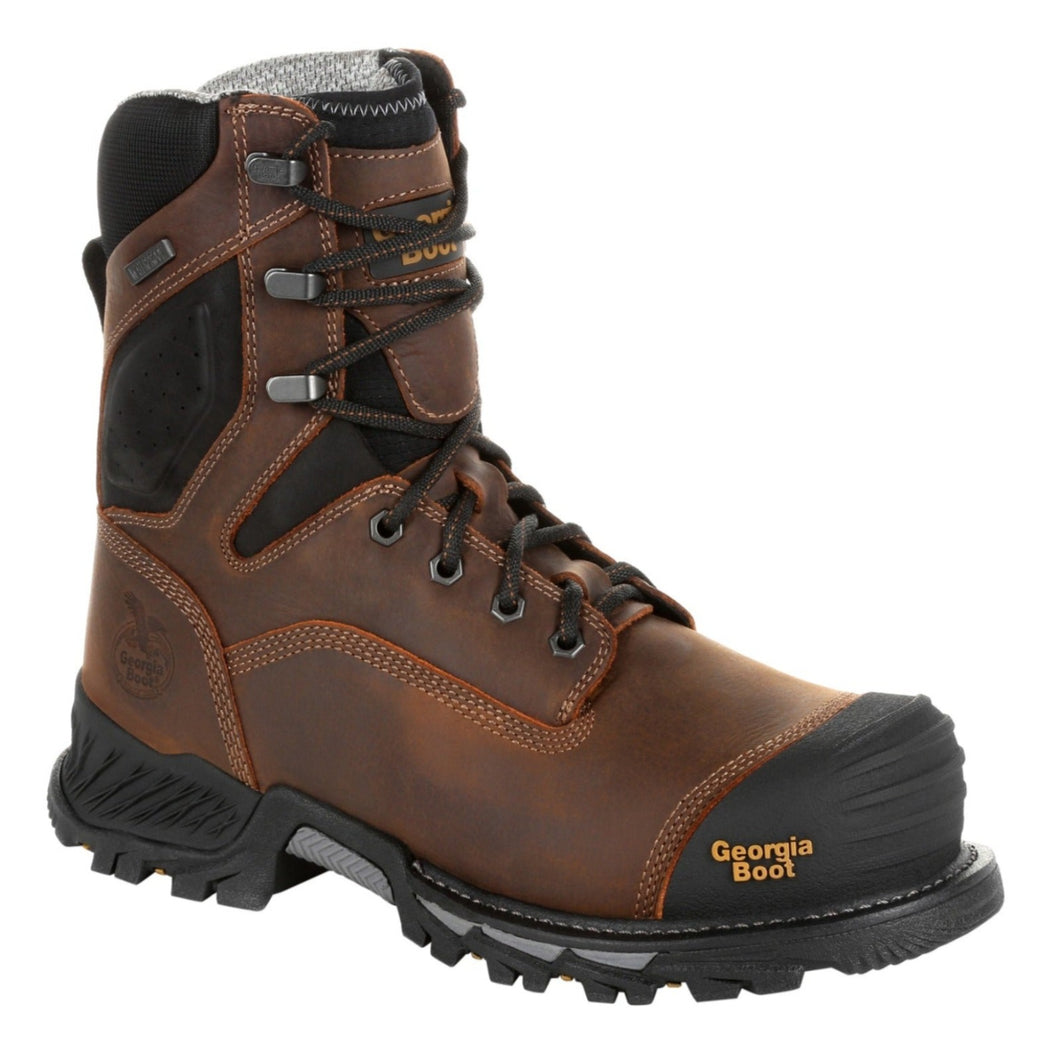 Georgia Men's Rumbler 8 Inch Composite Toe Waterproof Work Boot GB00285