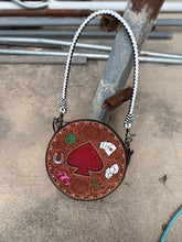 Load image into Gallery viewer, Alamo Saddlery 8 Inch Canteen - Feelin Lucky (Red Ace)