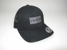 Load image into Gallery viewer, LOVLEI Hat Black Logo Patch