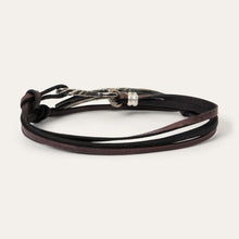 Load image into Gallery viewer, Stetson Longhorn Wrap Bracelet