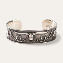 Load image into Gallery viewer, Stetson Grey Southwestern Cuff