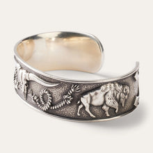 Load image into Gallery viewer, Stetson Grey Southwestern Cuff
