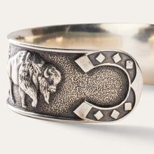 Load image into Gallery viewer, Stetson Grey Southwestern Cuff