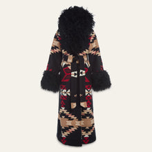 Load image into Gallery viewer, Stetson Women's Black Stetson x Lindsey Thornburg Shearling Duster