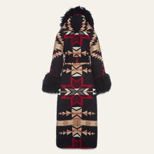 Load image into Gallery viewer, Stetson Women's Black Stetson x Lindsey Thornburg Shearling Duster