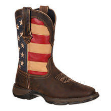 Load image into Gallery viewer, Durango Rebel Patriotic Women&#39;s Pull-On Western Flag Boot RD4414